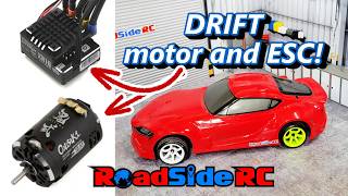 Best ESC and Motor for MOST RC Drift Cars Installed and tested [upl. by Ahsiner267]