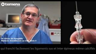 Spinal Anaesthesia with MicroTip® needle  Français Part 12 [upl. by Pincas114]