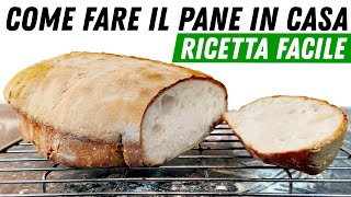 🥖Pane FATTO IN CASA Come In Panetteria 🍞 Ricetta Facile In Pochi Minuti [upl. by Annaeoj]