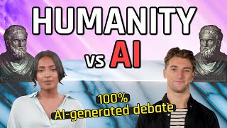 Will we replace humans AI Avatars have a philosophical debate [upl. by Rubie]