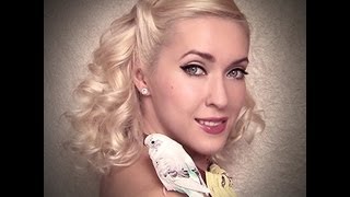 How to curl your hair overnight without heat  Cute hairstyle inspired by Gwen Stefani hair tutorial [upl. by Ivzt140]