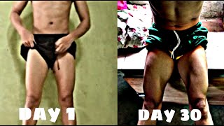 100 squat challenge everyday for 30 day results  Kenneth wiss [upl. by Ainadi]