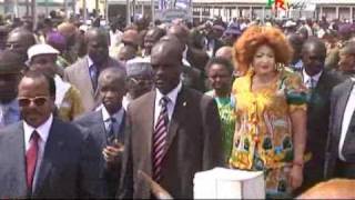 Paul Biya visite des Stands Comice dEbolowa [upl. by Broderic]