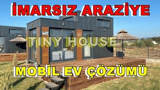 Tiny House Nedir  İmarsız Araziye Tiny House Yapılır mı [upl. by Simona]