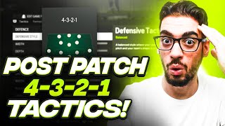 POST PATCH BEST META 4321 FORMATION amp CUSTOM TACTICS  FC 24 Ultimate Team [upl. by Saleme]