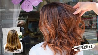 COMO TEÑIR EL CABELLO DE COBRIZO INTENSO PASO A PASO COPPER HAIR TUTORIAL [upl. by Placida599]