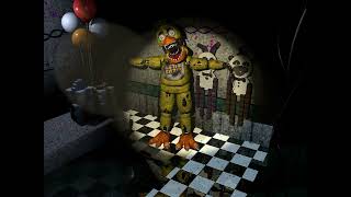 Withered Chica Voice Line Animated by me [upl. by Shrier]