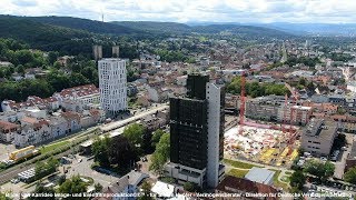 Lörrach von oben  ein Rundflug  BadenWürttemberg  Karrideo Imagefilmproduktion©®™ [upl. by Vivian]