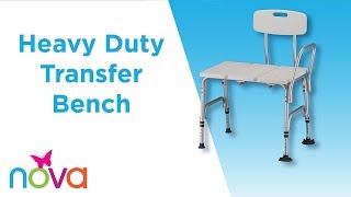 Heavy Duty Transfer Bench  Features and How To Assemble [upl. by Emarej182]