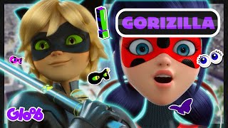 LADYBUG E CAT NOIR TEM PLANO INCRÍVEL PARA PARAR O VILÃO 😮🤩GORIZILLA  MIRACULOUS LADYBUG 2ª TEMP [upl. by Roldan]