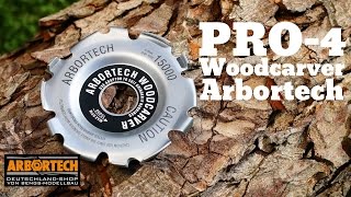 Pro4 Woodcarver von Arbortech Schnitzen Nuten fräsen Freihand modelieren [upl. by Roye]