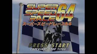 Super Speed Race 64 Automobili Lamborghini Intro JAP [upl. by Atiana107]