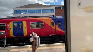 Full Journey on The District Line From Wimbledon To Upminster Via Victoria S7 Stock Whistle [upl. by Cassondra]