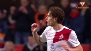 Highlights Daryl Janmaat against Romania 26032013 [upl. by Cristobal752]