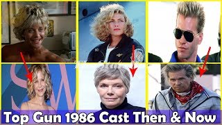 Top Gun 1986 Cast Then and Now 2019Before amp After  Top Gun Movie Cast Real Name and Age [upl. by Ellenet]