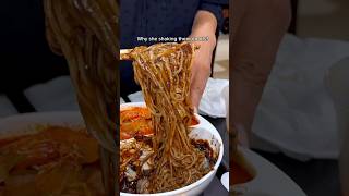 EATING ONLY KOREAN FOOD CHALLENGE shorts viral mukbang [upl. by Martica]