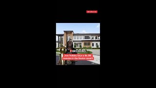 NBA champ Jrue Holiday bought a 65M home in the Boston area [upl. by Allwein246]