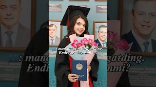 Diplom bu erga tegish uchun hujjat emas life 2024 ayol students [upl. by Lyndsay]