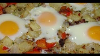 Breakfast Casserole Bake Recipe  The Frugal Chef [upl. by Kraul702]