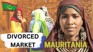 Visiting the Divorced Womens Market in Mauritania 🇲🇷  Mauritanias Unique Divorced Womens Market [upl. by Llesirg]