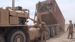 US Marines  Combat Logistics Patrol [upl. by Bowerman]