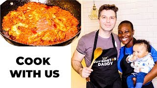 HOW TO MAKE NIGERIAN STEW EASY RECIPE Cook With Us  Delightful Delaneys Family [upl. by Pinzler978]