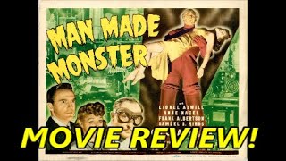 MAN MADE MONSTER  MOVIE REVIEW [upl. by Asihtal369]