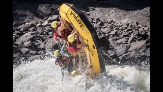 ZAMBEZI RIVER RAFTING ONE OF THE BEST IN THE WORLD [upl. by Edorej]