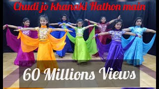 Chudi jo khanaki dance performance  Falguni Pathak song Yaad piya ki aane lagi [upl. by Bolitho946]