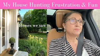 See the beautiful homes we toured while house hunting and find out why we are getting frustrated [upl. by Shornick]