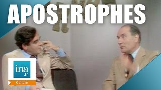 Apostrophes François Mitterrand répond à Bernard Pivot  Archive INA [upl. by Spragens]