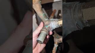 How To Replace 3 Handle Shower Valve DIY construction fyp build tool cool fyp [upl. by Nehte]