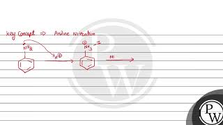 Nitration of aniline in strong acidic medium also gives mnitroaniline because [upl. by Eatnom]