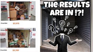 The RESULTS Are In  I bought an abandoned storage unit [upl. by Polk]