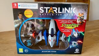 Starlink Battle For Atlas Starter Pack Unboxing ASMR  Nintendo Switch [upl. by Poler343]