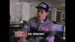 1994 October 19  Karl Wendlinger first F1 test after Monaco crash  Paul Ricard [upl. by Dlaregztif]