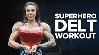 Psychotic Dropset Delt Workout For MASSIVE GAINS [upl. by Neerac736]