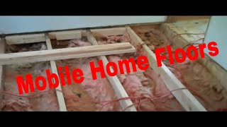 Mobile Home Floors Repaired Mobile Home Sub Floor Repair [upl. by Oicnedurp494]