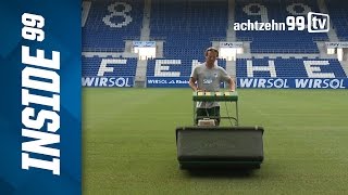 Rasenpflege deluxe  Greenkeeper im TSGWohnzimmer [upl. by Akehsal]