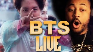 LEGENDARY  BTS 방탄소년단  Dope  Baepsae  Fire  Idol LIVE Performance REACTION [upl. by Alemrac]