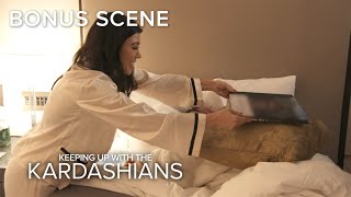 KUWTK  Kim Kardashian Gets Pranked By Kourtney amp Khloé While She Naps  E [upl. by Notlimah]