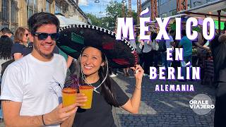 FIESTA con SABOR a MÉXICO en Berlín TACOS HUARACHES Folklore y más [upl. by Ahsinauq]