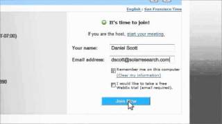 How to Connect or log onto WebEx Meeting from an email invitation [upl. by Eiramyllek]