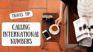 Calling International Numbers  How to Dial Abroad [upl. by Demah463]