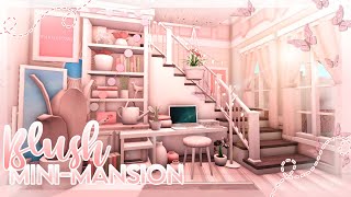 Blush Mini Mansion  135k Roblox  Bloxburg  Speedbuild [upl. by Eerok]