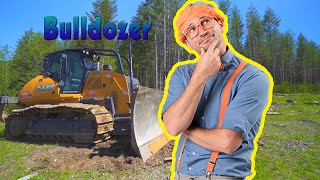 Blippi  Blippi Explores a Bulldozer  Educational Videos for Toddlers [upl. by Durkee920]