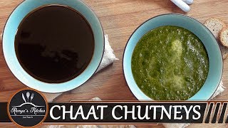 chaat chutney recipes  Chaat chutney recipe in tamil  Green chutney  sweet chutney for chaat item [upl. by Emarej]