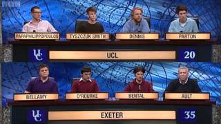 University Challenge S42E12  UCL vs Exeter 12 [upl. by Ytitsahc753]