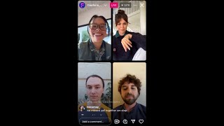 Maia Mitchell amp Cierra Ramirez Instagram Live with David Lambert amp Hayden Byerly 210224 [upl. by Cindee]