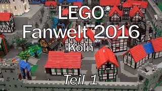 LEGO Fanwelt 2016 Teil 1 [upl. by Valenka]